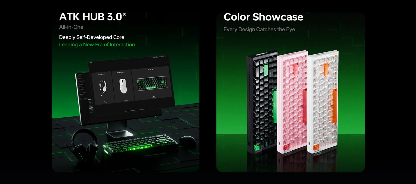 Teclado ATK RS6 Air Negro